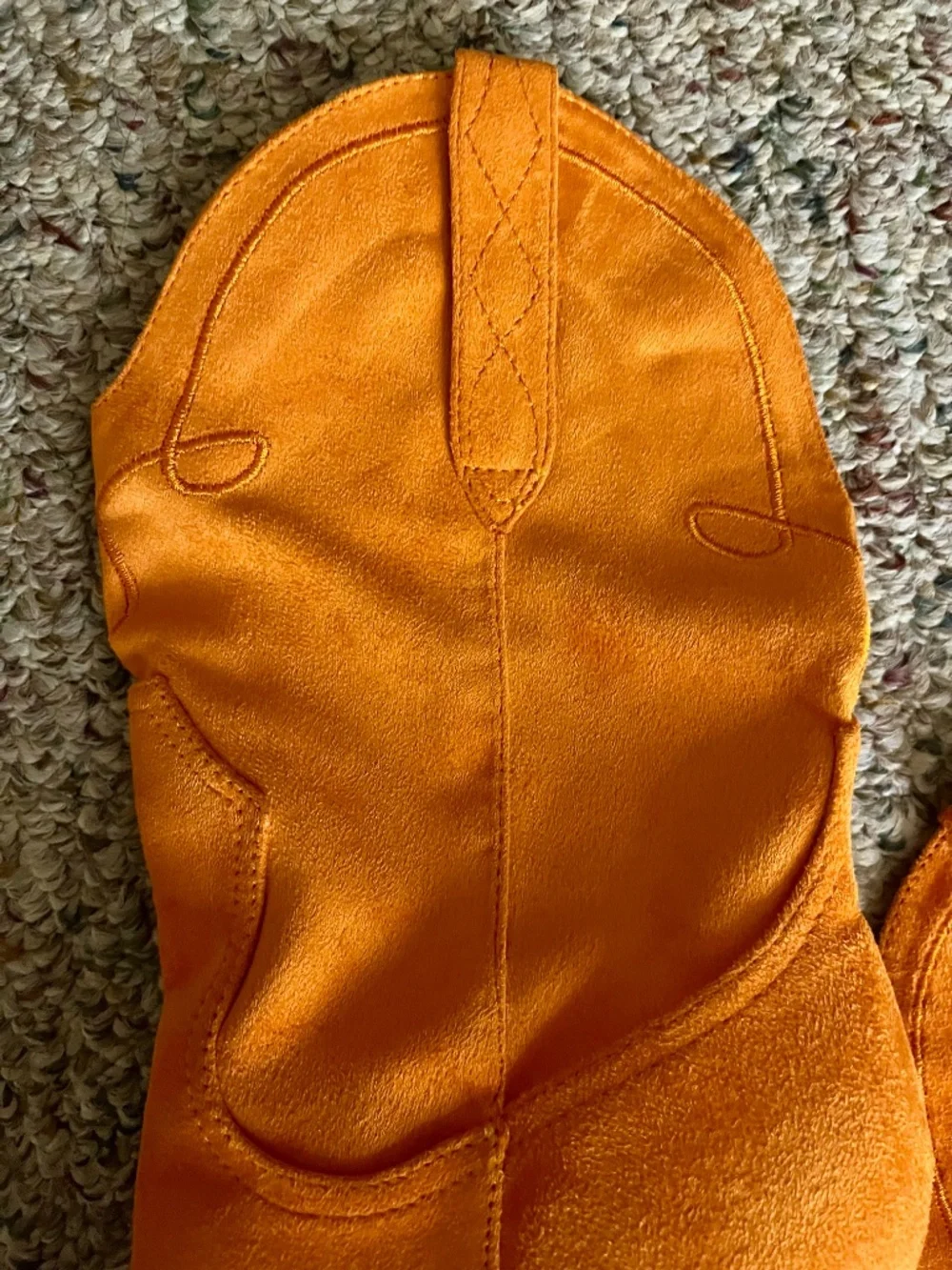 Orange Cowgirl Boots